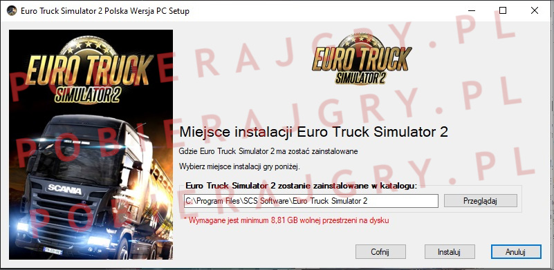 Instalator 4 Euro Truck Simulator 2