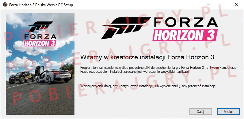 Forza Horizon 3 Instalator 1