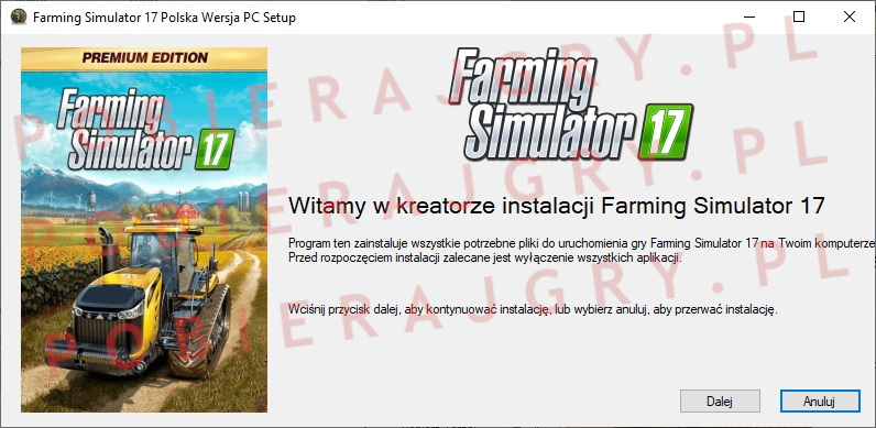 Farming Simulator 17 Instalator 1