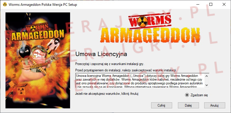 Worms Armageddon instalator 2