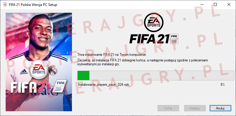 FIFA 21 instalacja 5