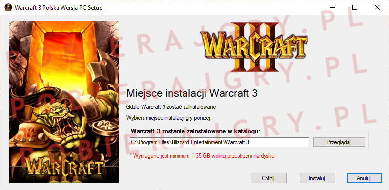 Warcraft 3 Instalacja 4