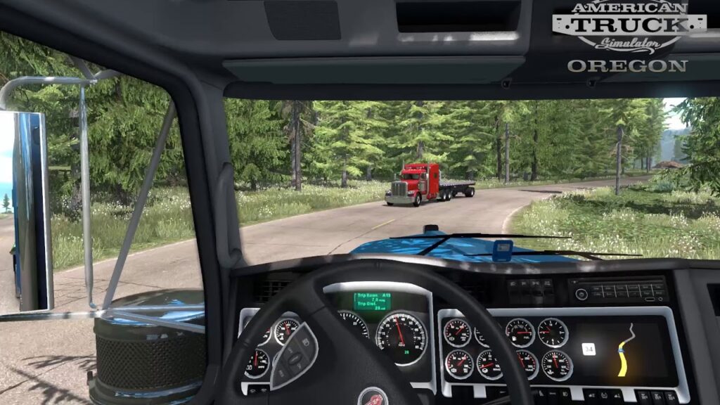 american truck simulator gra 1