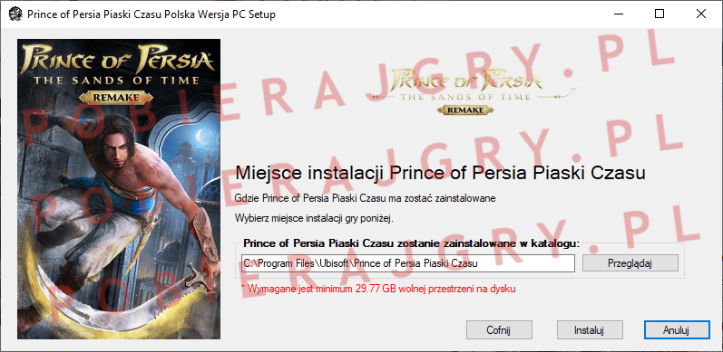 Prince of Persia Piaski Czasu Instalacja 4