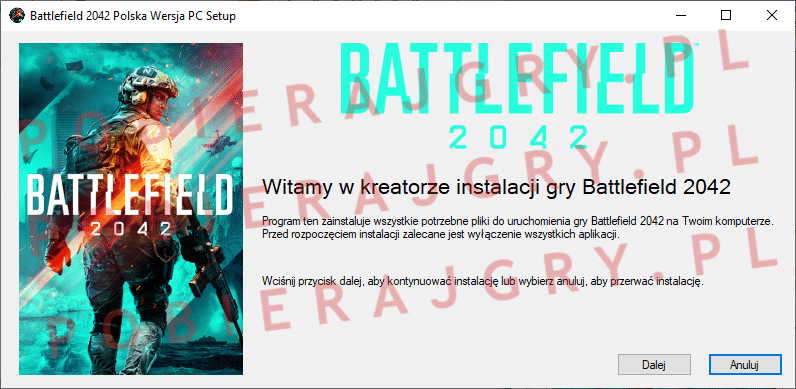 Battlefield 2042 instalacja 1