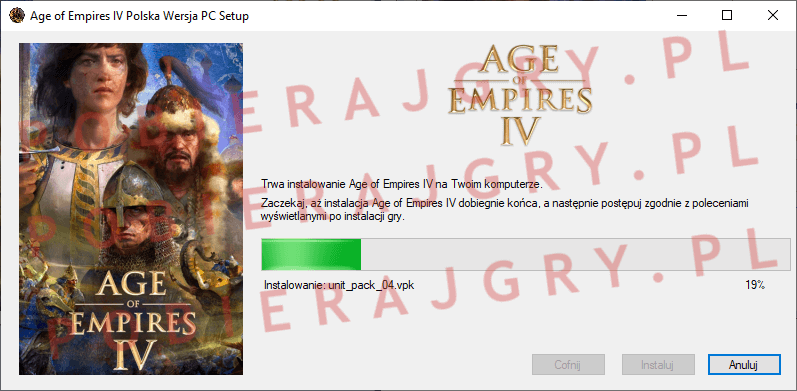 Age of Empires IV Instalacja 5