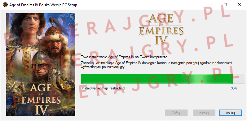 Age of Empires IV Instalacja 6
